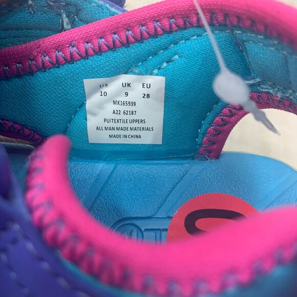 Merrell Girls Turquoise/Purple Panther Sandal 2.0 Size 10 - Picture 5 of 9